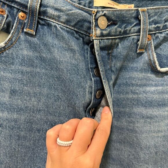 Levi’s Premium Wedgie Jeans sz 32 - Picture 3 of 5